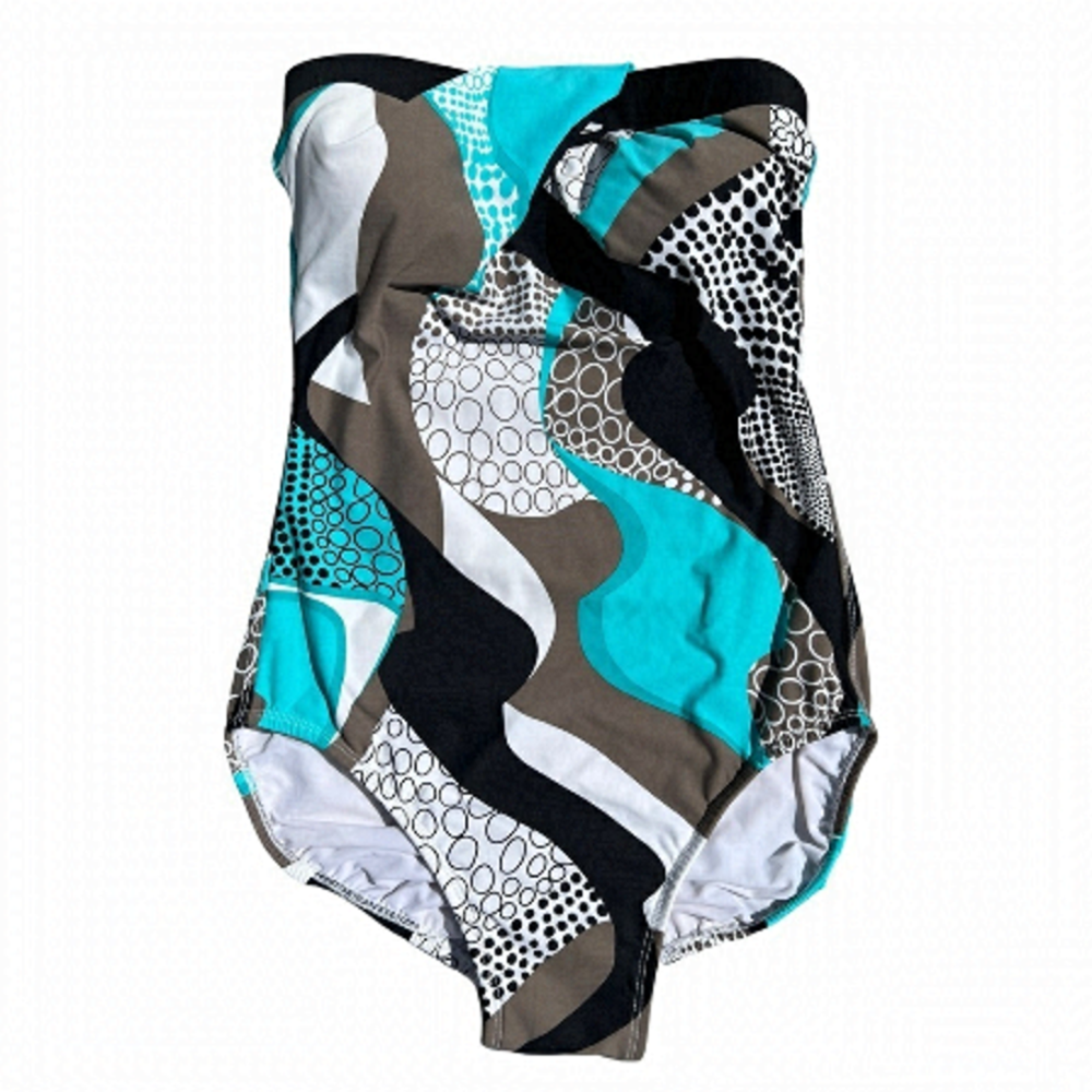 Tara Grinna Strapless One Piece Swimsuit